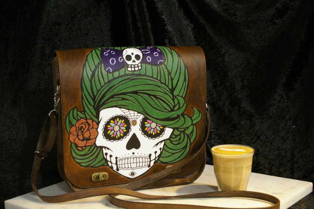 Sugar-skull bag